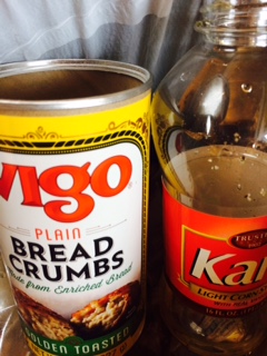 High Fructose Corn Syrup: in the bread crumbs and in the Karo bottle, congealed and wouldn't move so I could at least recycle the dumb bottle!